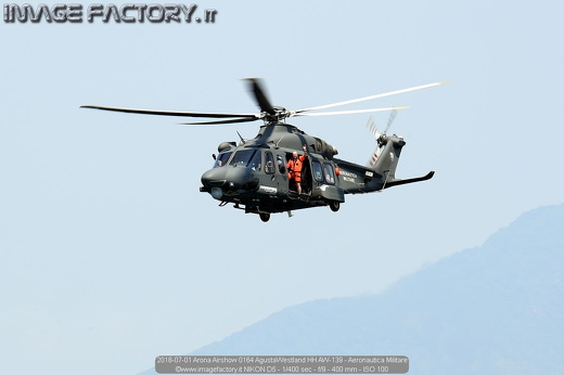 2018-07-01 Arona Airshow 0164 AgustaWestland HH AW-139 - Aeronautica Militare